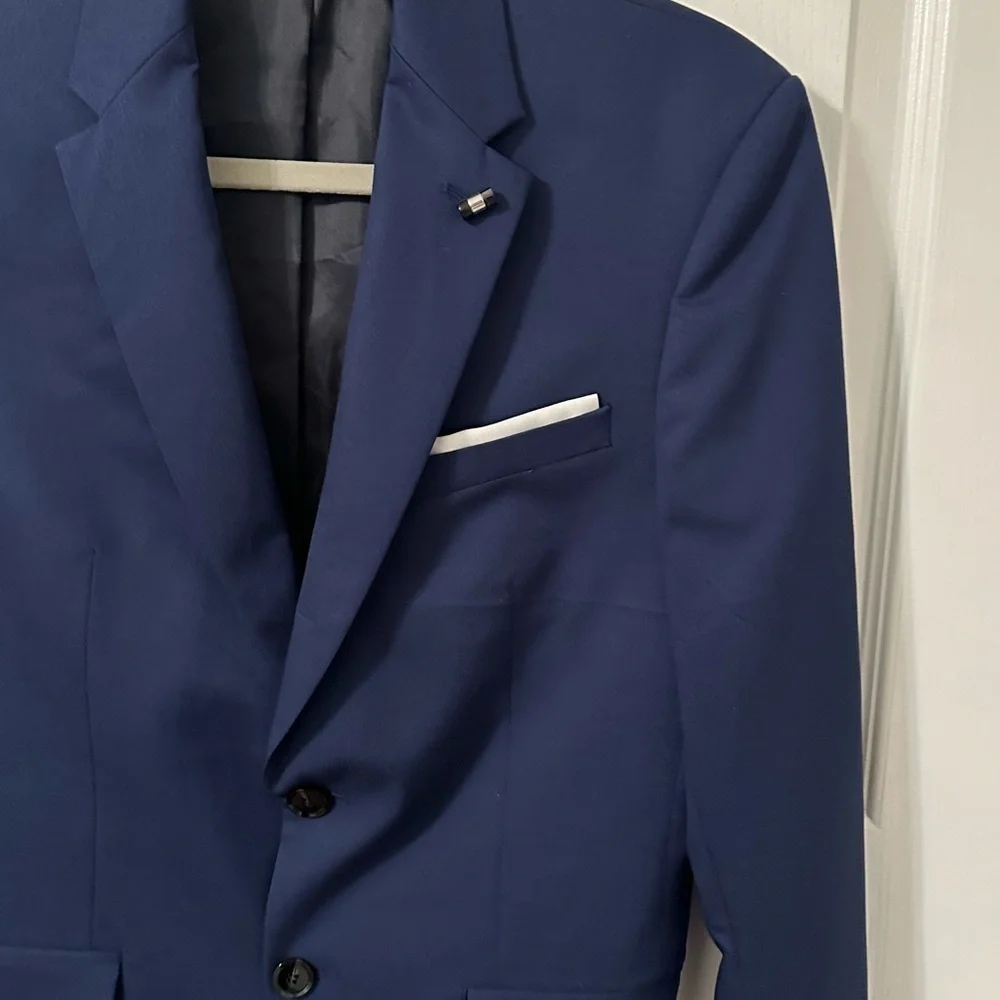 NWOT Zara Deep Blue Men's Blazer
